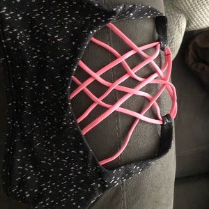 Lululemon Free to be Wild Black and Pink